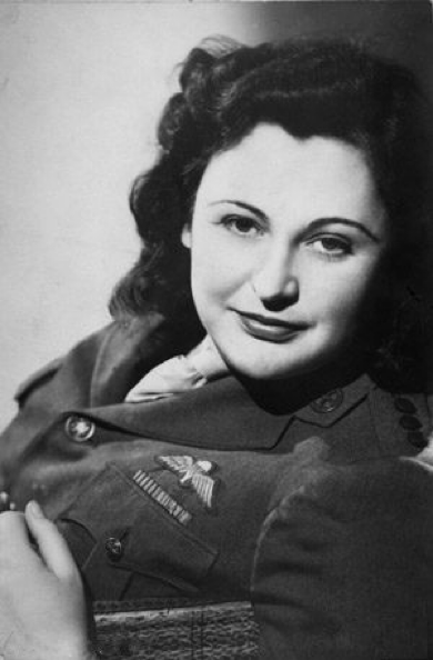 Australische Nancy Wake , SOE- lid en Britse agente. Eerste plek van de gevreesde Gestapo-lijst. Ook wel Witte muis.